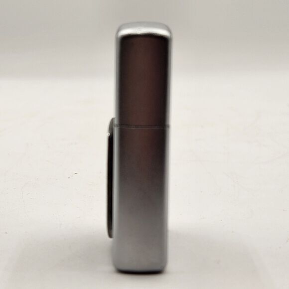 Zippo Dodge Ram Emblem Lighter 2002 Code A 02 Silver Tone Flip Tone Made in USA - Picture 3 of 16